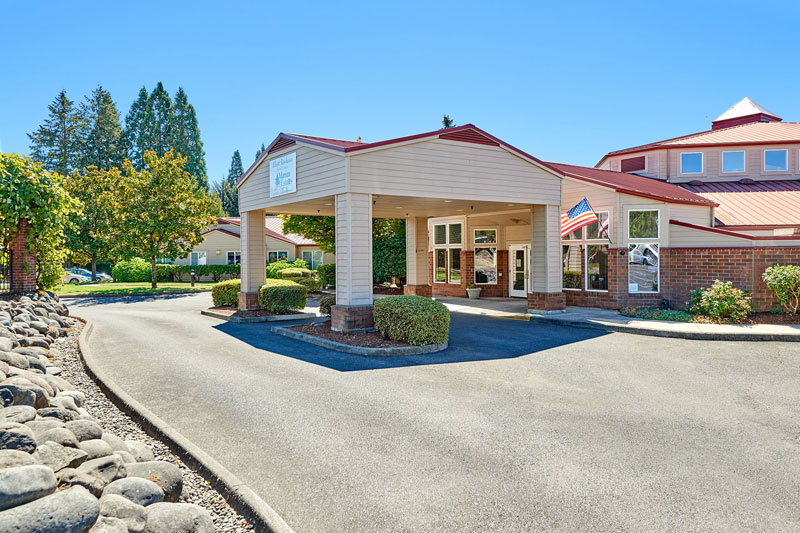Marian Estates, a complete Oregon Retirement Community offering  Independent Living, Assisted Living, Memory Care and Rehabilitation